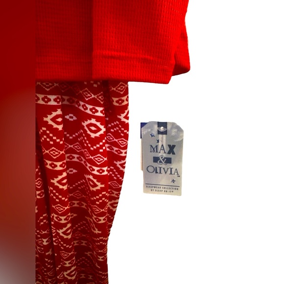 Max & Olivia Little Girls Pajama Set with Scrunchie, 3 Pieces - Picture 7 of 10